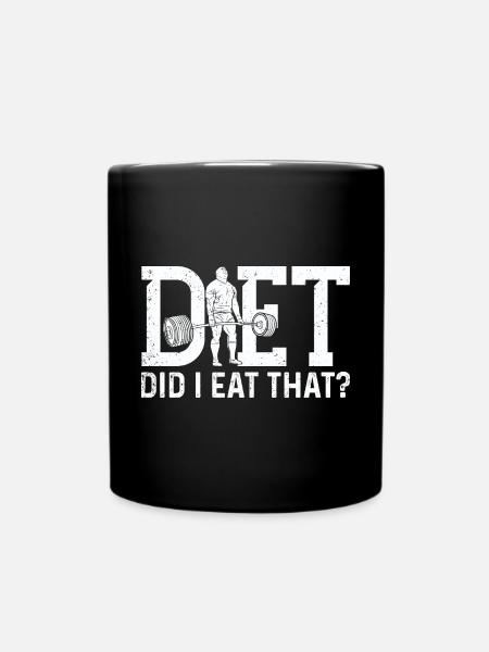 Musculation - Régime alimentaire (ai-je mangé ça) - Mug uni - noir