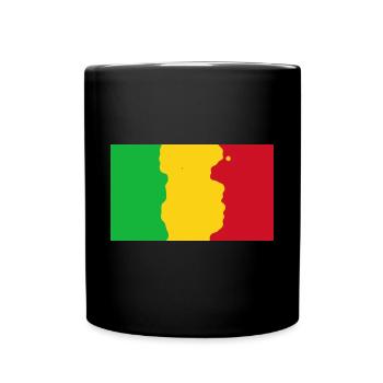 Mali - Mug uni - noir - Devant