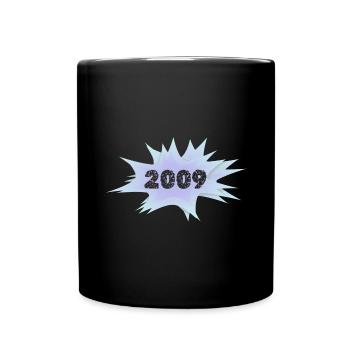 Bulle 2009 - Mug uni - noir - Devant