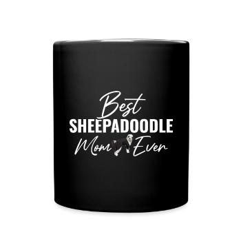 Sheepadoodle Doodle Dog - Mug uni - noir - Devant