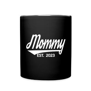 2023, bientôt maman, révélation de grossesse - Mug uni - noir - Devant