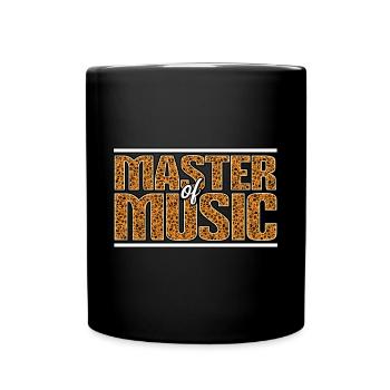 Master of Music - Full Colour Mug - black - Front