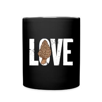 Cueillette de champignons Cueillette de champignons Cueillette de champignons - Mug uni - noir - Devant
