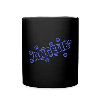 Hearts for Angelie Love Heart - Full Colour Mug - black - Front