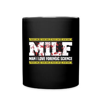Forensic Scientist Forensic Forensic Science - Full Colour Mug - black - Front
