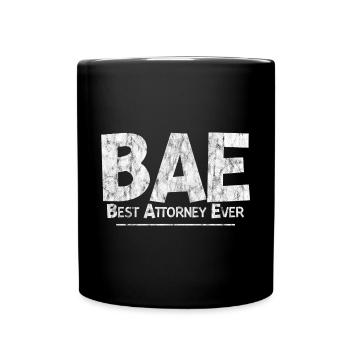 Bae Best Attorney Ever 3 - Full Colour Mug - black - Front