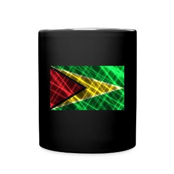 Cadeau pour la Guyane - Mug uni - noir - Devant