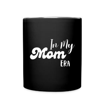 In My Mom Era - Full Colour Mug - black - Front