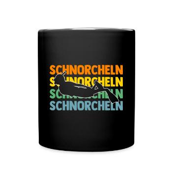 Schullehrerin Lehrerin - Tasse einfarbig - Schwarz - Vorne