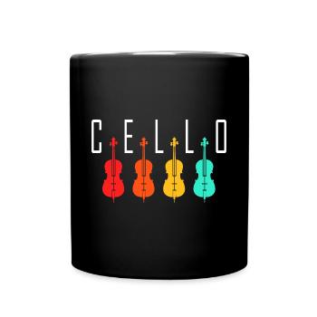 Violoncelliste - Violoncelliste - Mug uni - noir - Devant