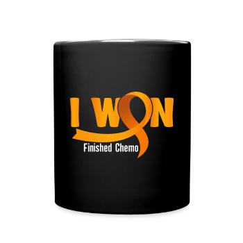 Leukemia Awareness Month Leukemia Survivor - Full Colour Mug - black - Front