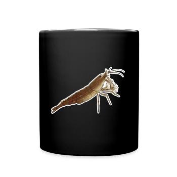 Bamboo Shrimp Pet Design für stolze Shrimp-Fans - Tasse einfarbig - Schwarz - Vorne