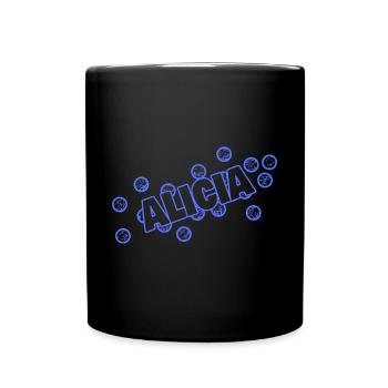 Gift for Alicia - Full Colour Mug - black - Front
