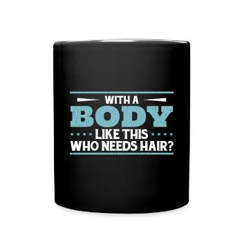 Father's Day Daughter Dad - Full Colour Mug - black - Front