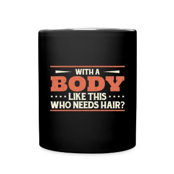 Funny Birthday Dad Joke Daddy - Full Colour Mug - black - Front