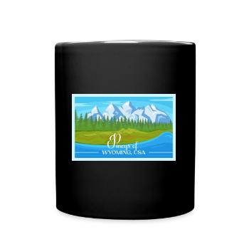 Wyoming Fil-Am Design pour les fiers Pinoys - Mug uni - noir - Devant
