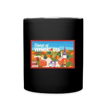 Vermont Fil-Am Design pour les fiers Pinoys - Mug uni - noir - Devant