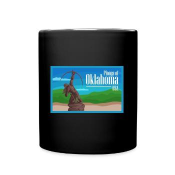 Oklahoma Fil-Am Design für stolze Pinoys - Tasse einfarbig - Schwarz - Vorne