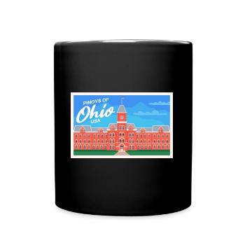 Ohio Fil-Am Design für stolze Pinoys - Tasse einfarbig - Schwarz - Vorne