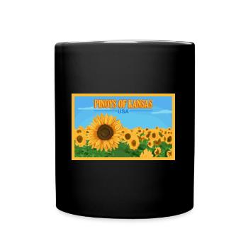 Kansas Fil-Am Design pour les fiers Pinoys - Mug uni - noir - Devant