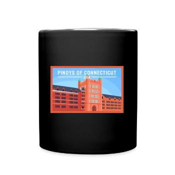 Connecticut Fil-Am Design pour Proud Pinoys - Mug uni - noir - Devant