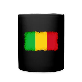 Pays: Mali - Mug uni - noir - Devant