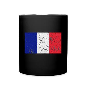 Country of Mayotte - Full Colour Mug - black - Front