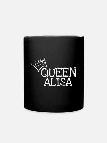 Prénom Alisa - Mug uni - noir