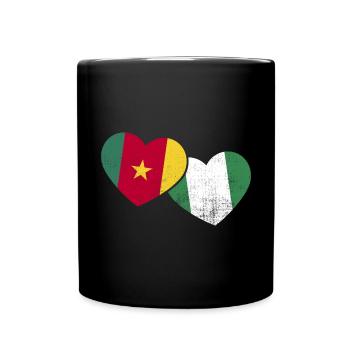 Flag of Cameroon Cameroon - Full Colour Mug - black - Front