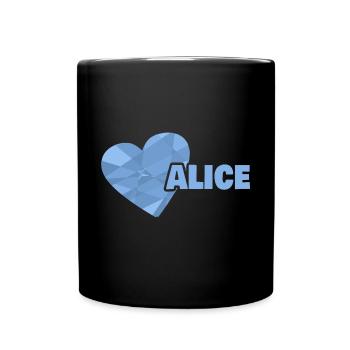 Maman Alice - Mug uni - noir - Devant
