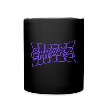 Nom Chiara - Mug uni - noir - Devant