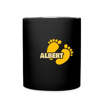 Cadeau pour Albert - Mug uni - noir - Devant