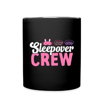 Sleepover Party Pajamas Slumber Party - Full Colour Mug - black - Front