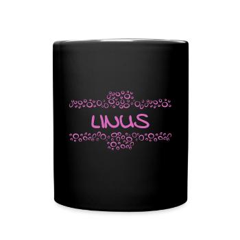 First name Linus - Full Colour Mug - black - Front