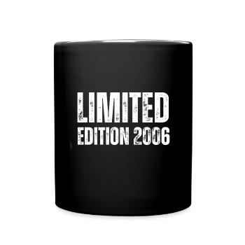 Édition limitée 2006 18e cadeau d’anniversaire - Mug uni - noir - Devant