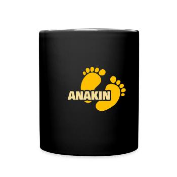 Cadeau pour Anakin - Mug uni - noir - Devant