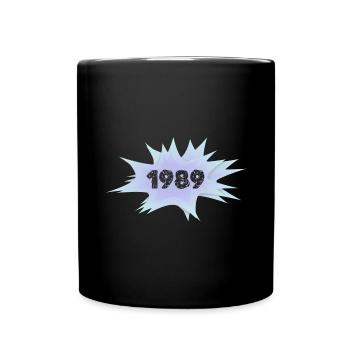 1989 - Tasse einfarbig - Schwarz - Vorne