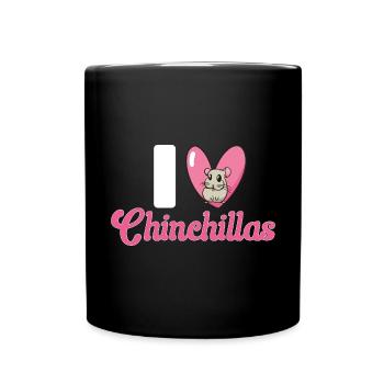 Chinchilla - Full Colour Mug - black - Front