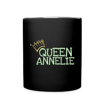 First name Annelie - Full Colour Mug - black - Front