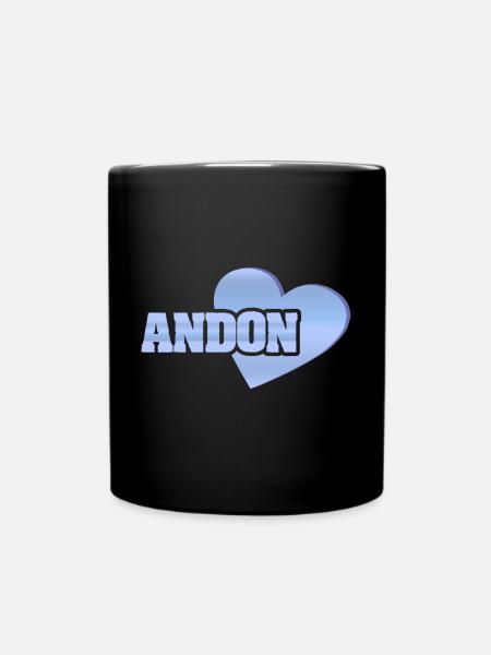 Andon - Tasse einfarbig - Schwarz