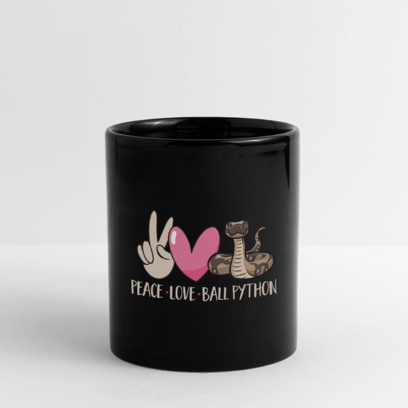 Ball Python Snake King Python Mug uni