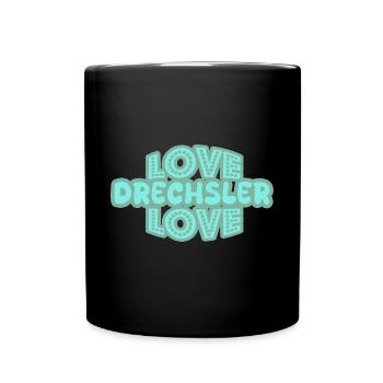 Woodturner as a saying - Full Colour Mug - black - Front