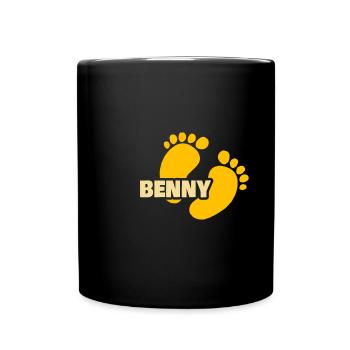Gift for Benny - Full Colour Mug - black - Front
