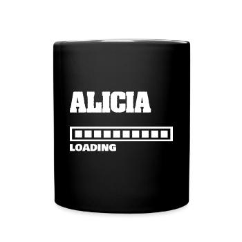 Baby Alicia - Full Colour Mug - black - Front