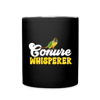 Molina Parakeet Parrot Bird Parakeet - Full Colour Mug - black - Front
