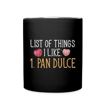 Concha Hispanique Mexicain Pan Dulce - Mug uni - noir - Devant