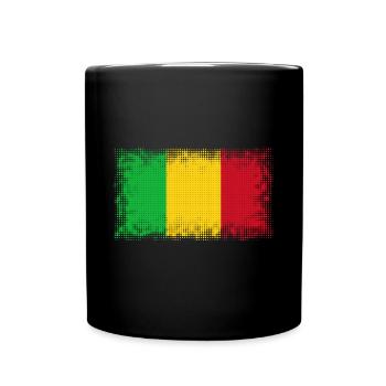 Cadeau pour le Mali - Mug uni - noir - Devant