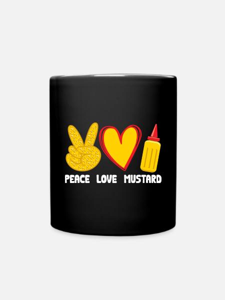 Senf Moutarde - Mug uni - noir