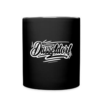 Dusseldorf - Mug uni - noir - Devant