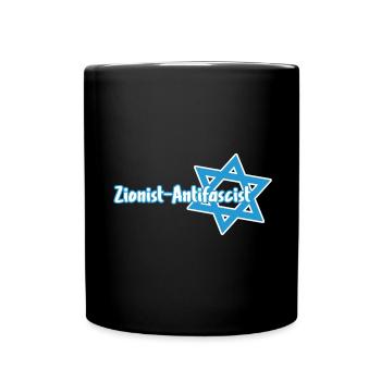 Zionist Star - Tasse einfarbig - Schwarz - Vorne